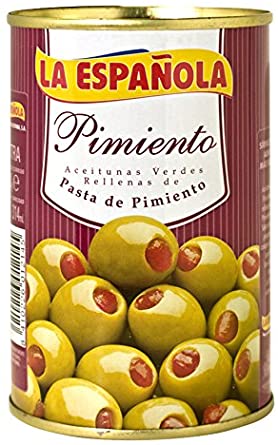 Aceituna Española Rellena Pimiento 159 Gr
