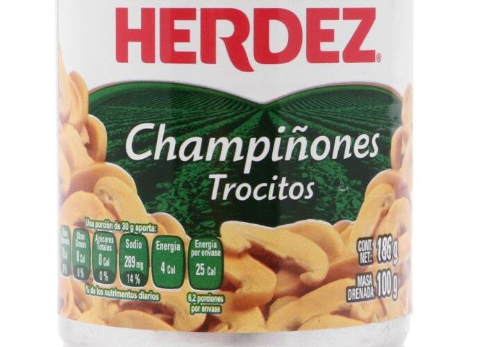 Herdez Champiñones Trocitos 100 Gr