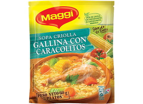 Sopa Maggi Gallina Con Fideos 76 Gr