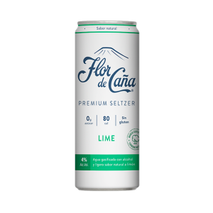Flor de caña seltzer(Limon)