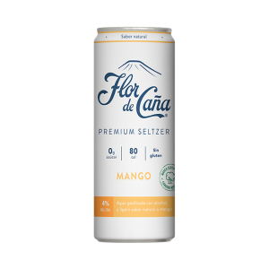 Flor de caña seltzer(Mango)