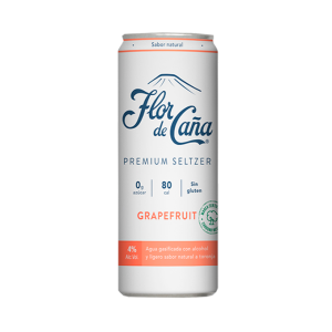 Flor de caña seltzer(Grapefruit)
